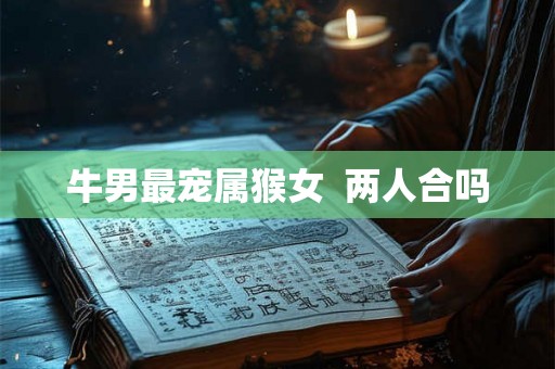 牛男最宠属猴女  两人合吗