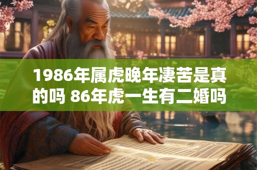 1986年属虎晚年凄苦是真的吗 86年虎一生有二婚吗