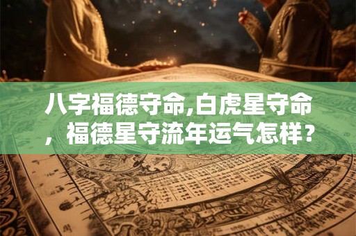 八字福德守命,白虎星守命，福德星守流年运气怎样？