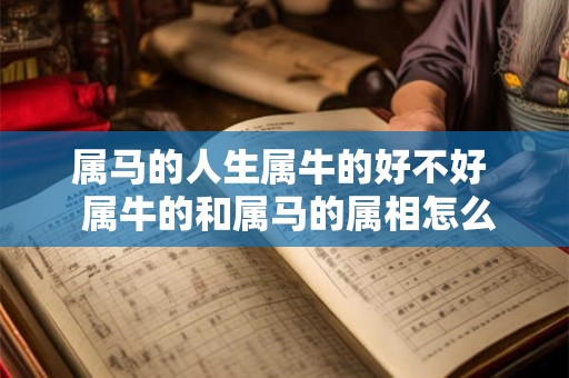 属马的人生属牛的好不好  属牛的和属马的属相怎么样