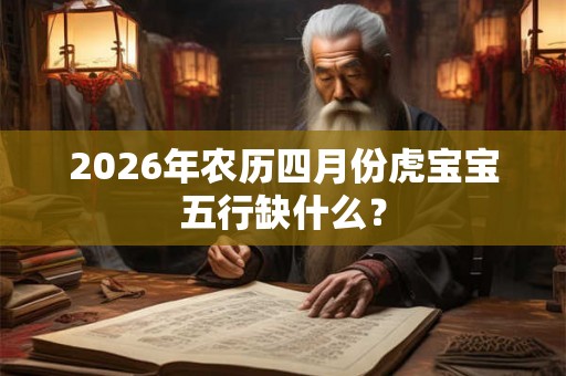 2026年农历四月份虎宝宝五行缺什么？