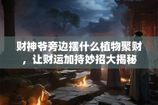 财神爷旁边摆什么植物聚财，让财运加持妙招大揭秘
