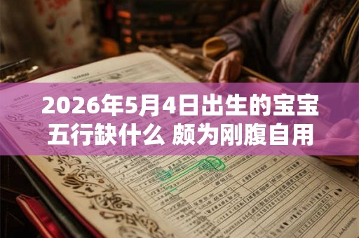 2026年5月4日出生的宝宝五行缺什么 颇为刚腹自用