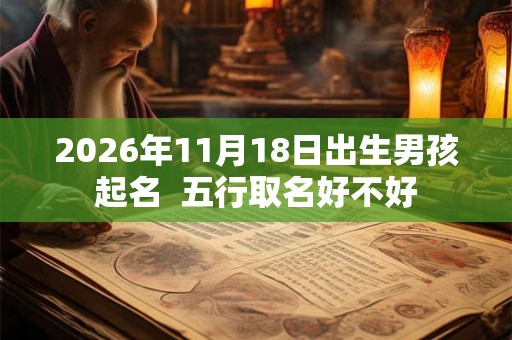 2026年11月18日出生男孩起名 五行取名好不好 2026年11月18日出生男孩起名 五行取名好不好