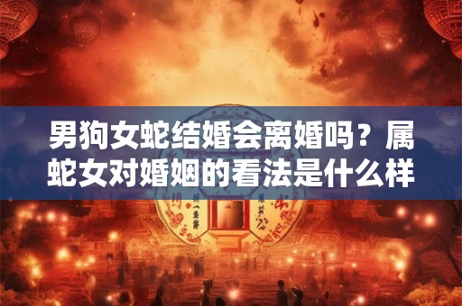 男狗女蛇结婚会离婚吗？属蛇女对婚姻的看法是什么样的？