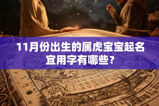 11月份出生的属虎宝宝起名宜用字有哪些？