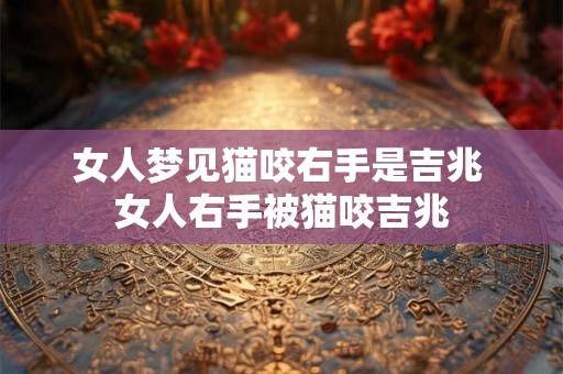 女人梦见猫咬右手是吉兆 女人右手被猫咬吉兆