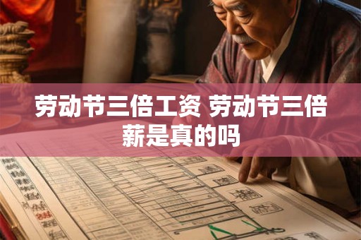 劳动节三倍工资 劳动节三倍薪是真的吗