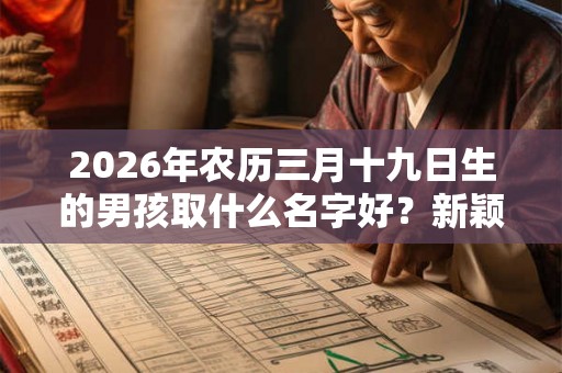 2026年农历三月十九日生的男孩取什么名字好?新颖独特的男宝宝名字 2026年农历三月十九日生的男孩取什么名字好?新颖独特的男宝宝名字