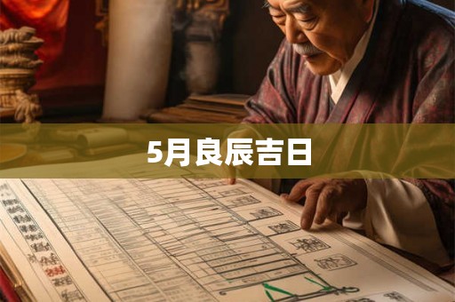 5月良辰吉日