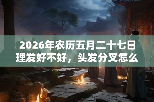 2026年农历五月二十七日理发好不好，头发分叉怎么办？