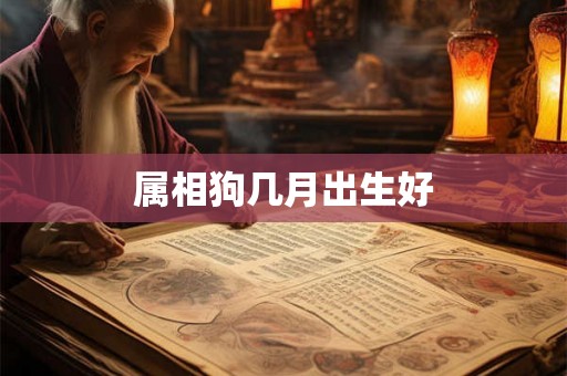 属相狗几月出生好