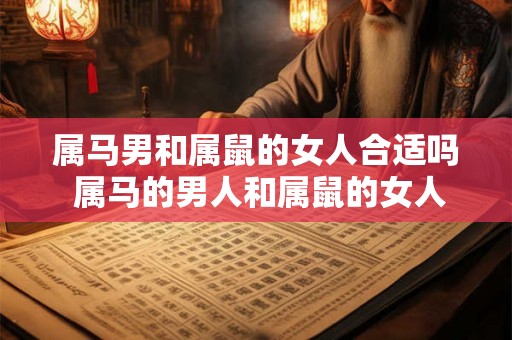 属马男和属鼠的女人合适吗 属马的男人和属鼠的女人婚姻相配吗