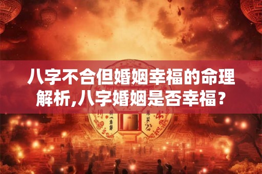 八字不合但婚姻幸福的命理解析,八字婚姻是否幸福？
