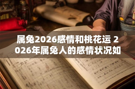属兔2026感情和桃花运 2026年属兔人的感情状况如何是否会有桃花运 属兔2026感情和桃花运 2026年属兔人的感情状况如何是否会有桃花运
