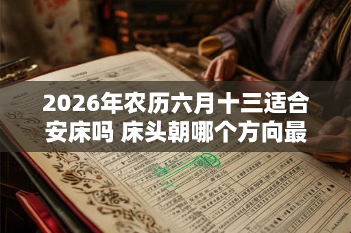2026年农历六月十三适合安床吗 床头朝哪个方向最旺