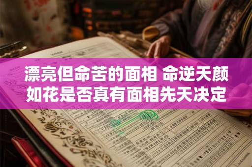 漂亮但命苦的面相 命逆天颜如花是否真有面相先天决定