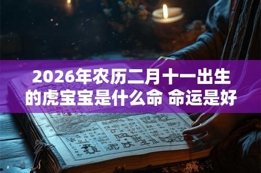 2026年农历二月十一出生的虎宝宝是什么命 命运是好是坏