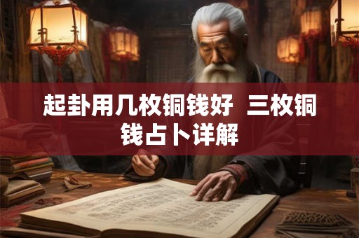 起卦用几枚铜钱好  三枚铜钱占卜详解