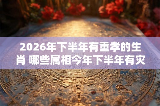 2026年下半年有重孝的生肖 哪些属相今年下半年有灾祸 2026年下半年有重孝的生肖 哪些属相今年下半年有灾祸
