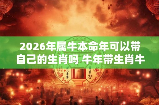 2026年属牛本命年可以带自己的生肖吗 牛年带生肖牛好吗