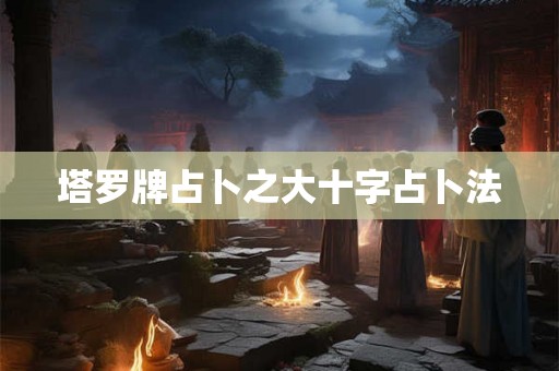 塔罗牌占卜之大十字占卜法