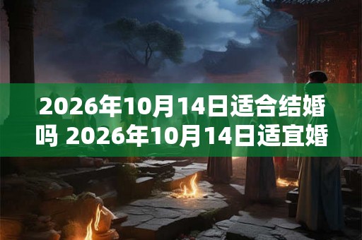 2026年10月14日适合结婚吗 2026年10月14日适宜婚礼