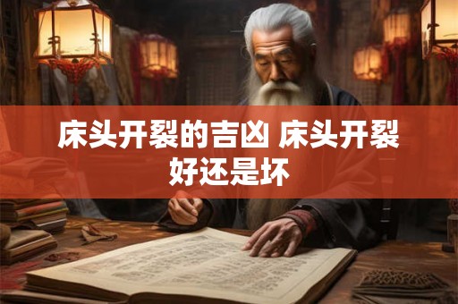 床头开裂的吉凶 床头开裂好还是坏 床头开裂的吉凶 床头开裂好还是坏