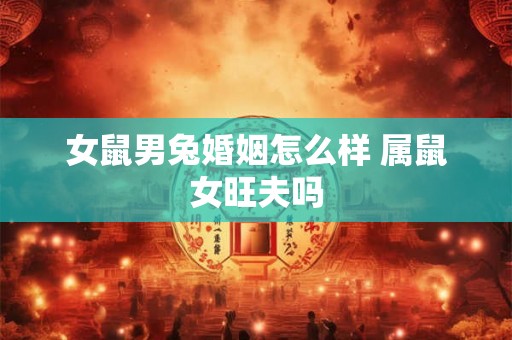 女鼠男兔婚姻怎么样 属鼠女旺夫吗