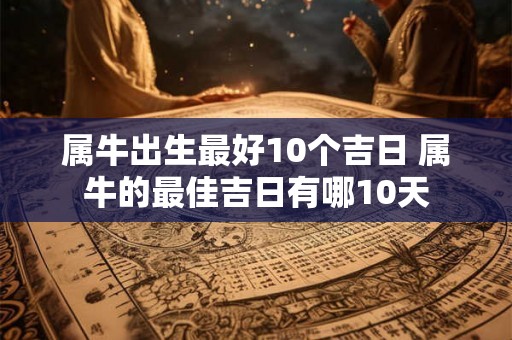 属牛出生最好10个吉日 属牛的最佳吉日有哪10天