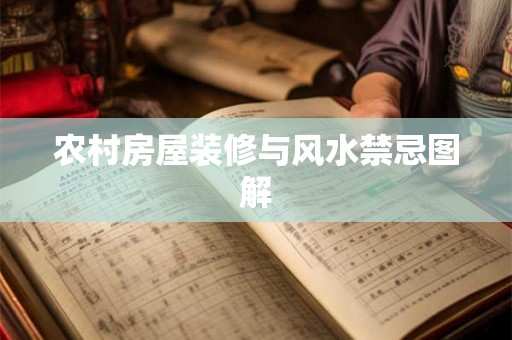 农村房屋装修与风水禁忌图解