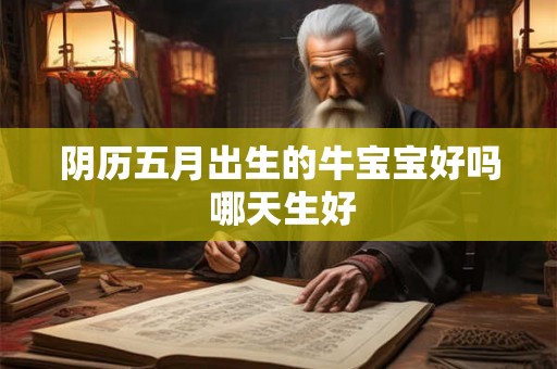 阴历五月出生的牛宝宝好吗 哪天生好