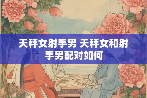 天秤女射手男 天秤女和射手男配对如何