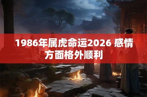 1986年属虎命运2026 感情方面格外顺利 1986年属虎命运2026 感情方面格外顺利