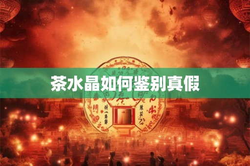 茶水晶如何鉴别真假 茶水晶如何鉴别真假