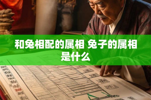 和兔相配的属相 兔子的属相是什么 和兔相配的属相 兔子的属相是什么