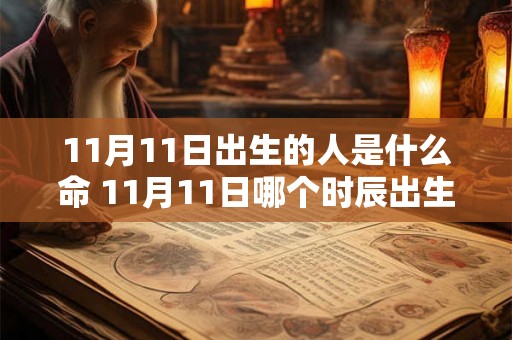11月11日出生的人是什么命 11月11日哪个时辰出生好