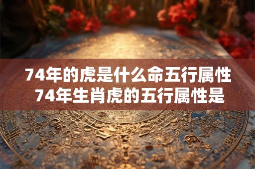 74年的虎是什么命五行属性 74年生肖虎的五行属性是什么