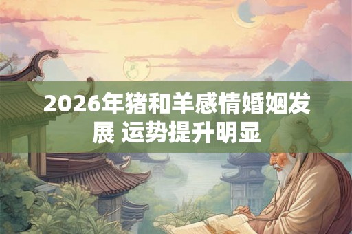 2026年猪和羊感情婚姻发展 运势提升明显 2026年猪和羊感情婚姻发展 运势提升明显