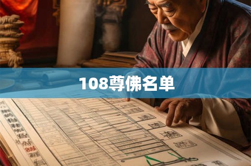 108尊佛名单 108尊佛名单