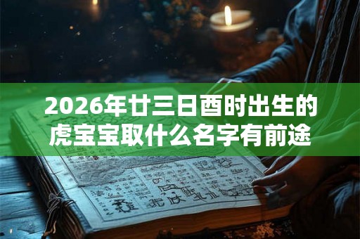 2026年廿三日酉时出生的虎宝宝取什么名字有前途 2026年廿三日酉时出生的虎宝宝取什么名字有前途