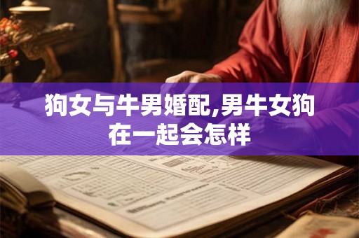 狗女与牛男婚配,男牛女狗在一起会怎样 狗女与牛男婚配,男牛女狗在一起会怎样