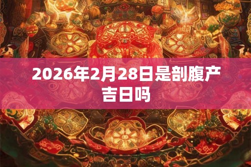 2026年2月28日是剖腹产吉日吗