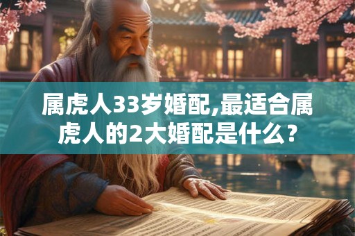 属虎人33岁婚配,最适合属虎人的2大婚配是什么？