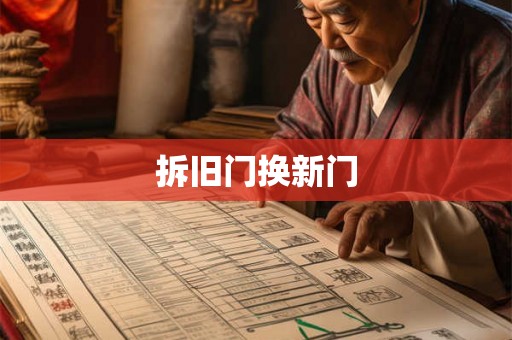 拆旧门换新门