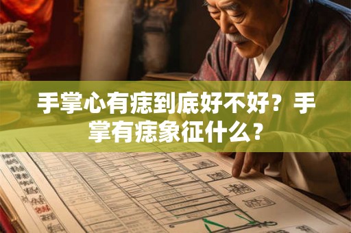 手掌心有痣到底好不好？手掌有痣象征什么？