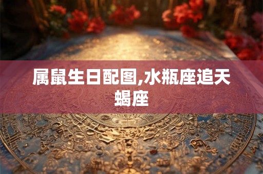 属鼠生日配图,水瓶座追天蝎座