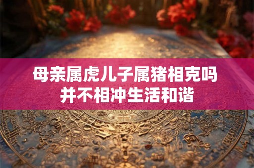 母亲属虎儿子属猪相克吗 并不相冲生活和谐