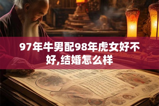 97年牛男配98年虎女好不好,结婚怎么样
