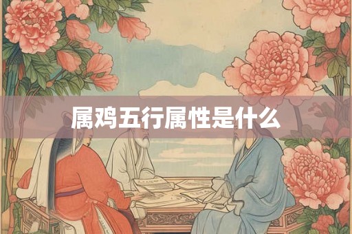 属鸡五行属性是什么
